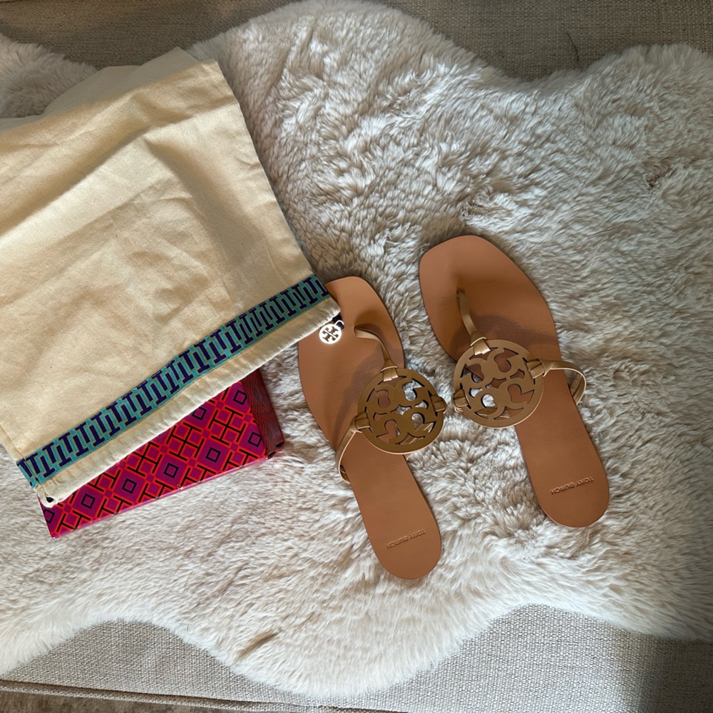 Tory Burch Miller Square Toe Sandal